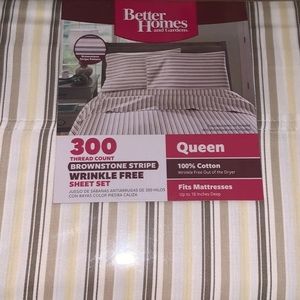 Better Homes Queen Sheet Set- cotton